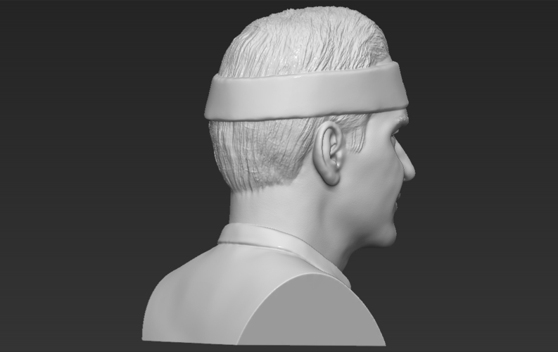 Roger Federer bust 3D printing ready stl obj formats 3D Print 309115
