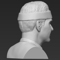 Roger Federer bust 3D printing ready stl obj formats - Thumbnail 7