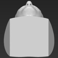 Roger Federer bust 3D printing ready stl obj formats - Thumbnail 22