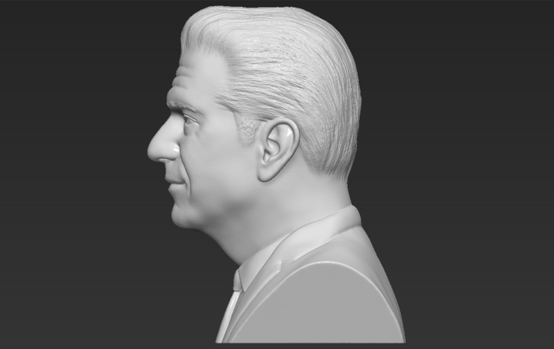 Mel Gibson bust 3D printing ready stl obj formats 3D Print 309241