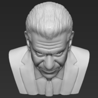 Mel Gibson bust 3D printing ready stl obj formats - Thumbnail 14