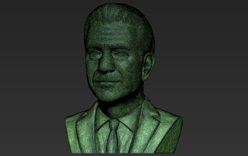 Mel Gibson bust 3D printing ready stl obj formats 3D Print 309260