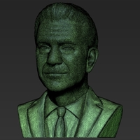 Mel Gibson bust 3D printing ready stl obj formats - Thumbnail 23
