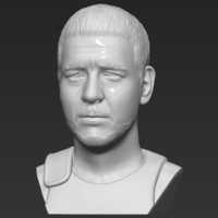 Gladiator Russell Crowe bust 3D printing ready stl obj formats - Thumbnail 2