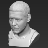 Gladiator Russell Crowe bust 3D printing ready stl obj formats - Thumbnail 12