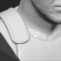Gladiator Russell Crowe bust 3D printing ready stl obj formats - Thumbnail 20