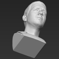 Gladiator Russell Crowe bust 3D printing ready stl obj formats - Thumbnail 21