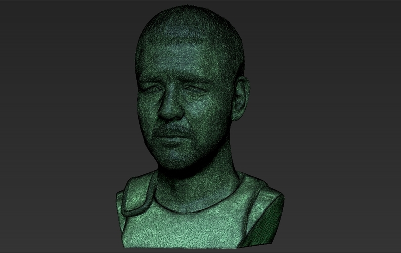 Gladiator Russell Crowe bust 3D printing ready stl obj formats 3D Print 309382