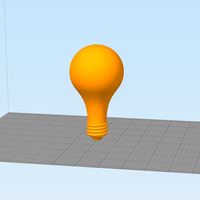 3D Printed Light Bulb - Thumbnail 1