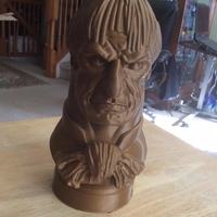 Haunted Mansion Uncle Lucius 3D Printable Bust - Thumbnail 3
