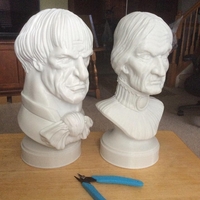 Haunted Mansion Uncle Lucius 3D Printable Bust - Thumbnail 5
