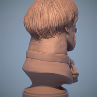 Haunted Mansion Uncle Lucius 3D Printable Bust - Thumbnail 9