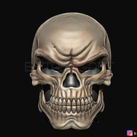 Ghost Rider mask -Danny Ketch - Marvel comics 3D print model - Thumbnail 18