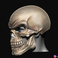 Ghost Rider mask -Danny Ketch - Marvel comics 3D print model - Thumbnail 19