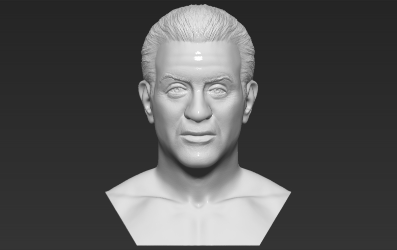 Sylvester Stallone Rocky Balboa bust 3D printing ready 3D Print 311369