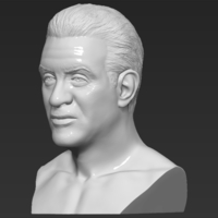 Sylvester Stallone Rocky Balboa bust 3D printing ready - Thumbnail 3