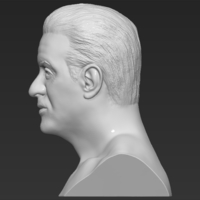 Sylvester Stallone Rocky Balboa bust 3D printing ready - Thumbnail 4