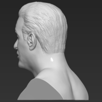 Sylvester Stallone Rocky Balboa bust 3D printing ready - Thumbnail 5