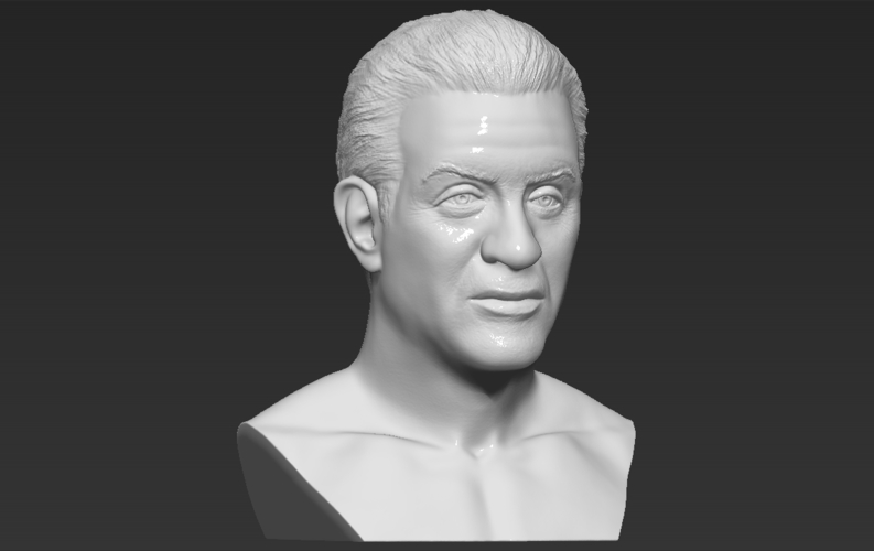 Sylvester Stallone Rocky Balboa bust 3D printing ready 3D Print 311383