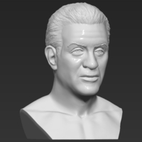 Sylvester Stallone Rocky Balboa bust 3D printing ready - Thumbnail 10