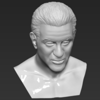 Sylvester Stallone Rocky Balboa bust 3D printing ready - Thumbnail 12