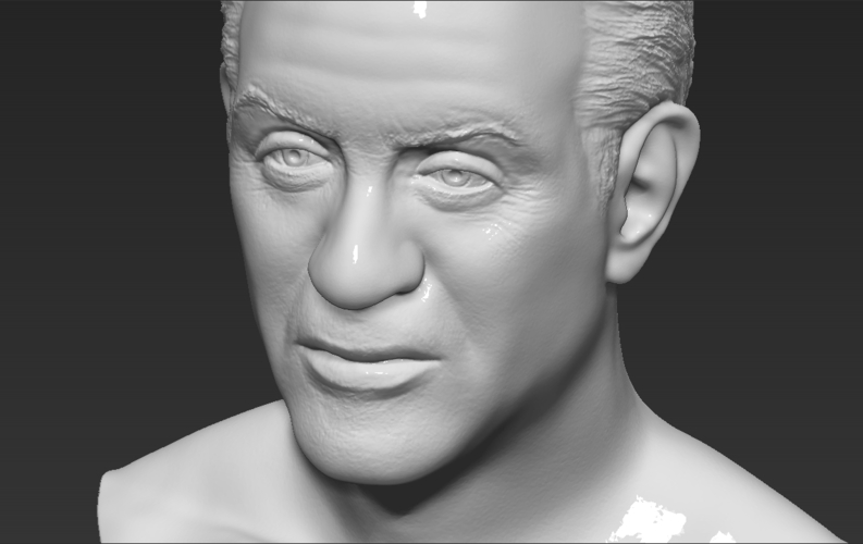 Sylvester Stallone Rocky Balboa bust 3D printing ready 3D Print 311393