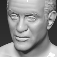 Sylvester Stallone Rocky Balboa bust 3D printing ready - Thumbnail 20