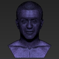 Sylvester Stallone Rocky Balboa bust 3D printing ready - Thumbnail 23