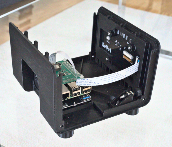 Raspberry Pi UC  /  Case for Kodi Media Center 3D Print 311859