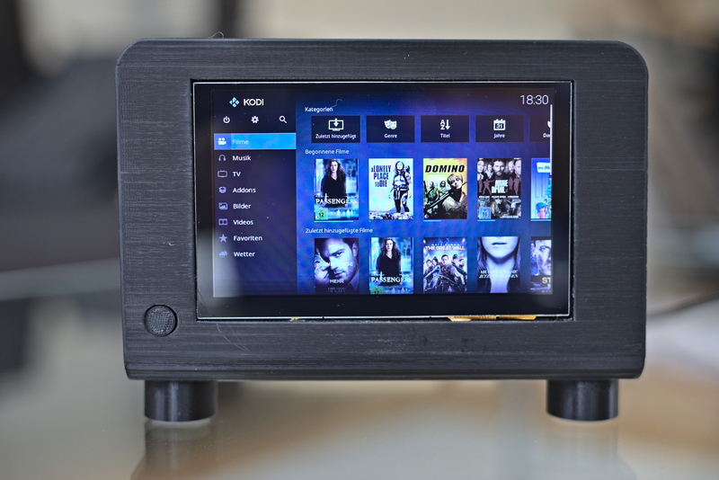 Raspberry Pi UC  /  Case for Kodi Media Center