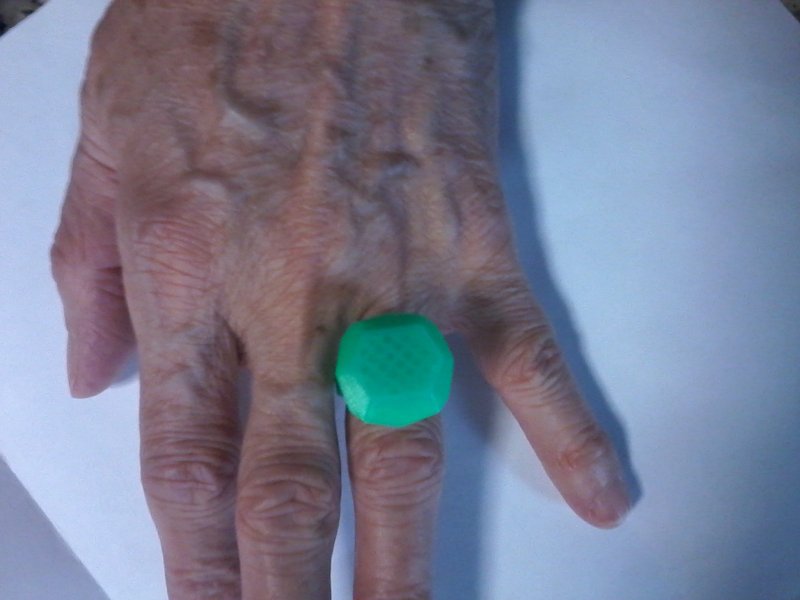 Weaire-Phelan structure ring