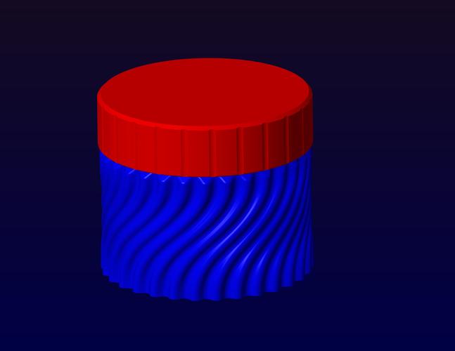 Swirl Jar 3D Print 31258