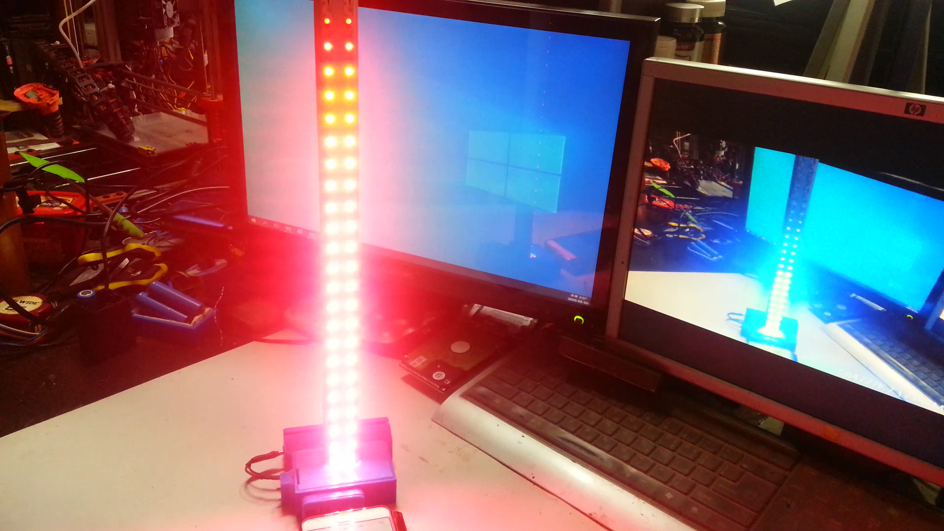 Create a portable LED strip that responds to music 3D Print 312619