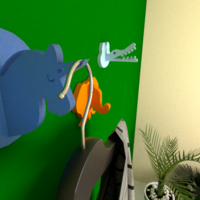 Unicorn coat hook - Thumbnail 3