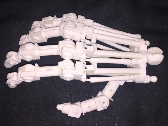 Terminator Arm (inches) 3D Print 313727