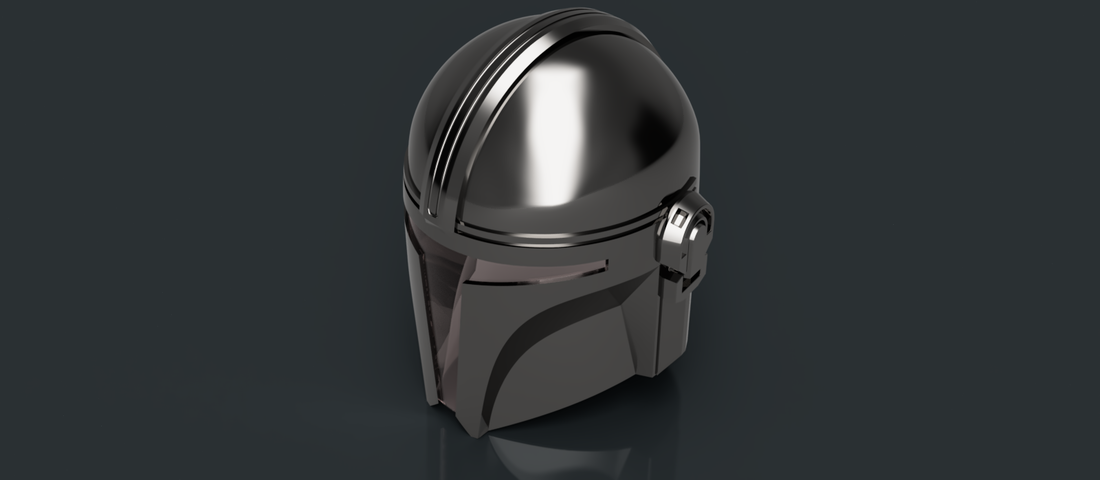 3D Printed V3 Mandalorian helmet Star Wars by Miguel Mk VII | Pinshape