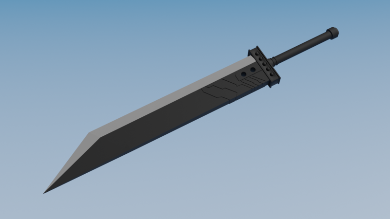 Buster Sword - Cloud FF7 Remake