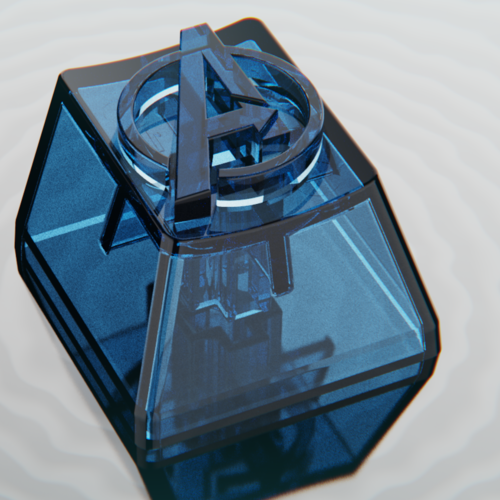 Avengers Keycap 3D Print 313857