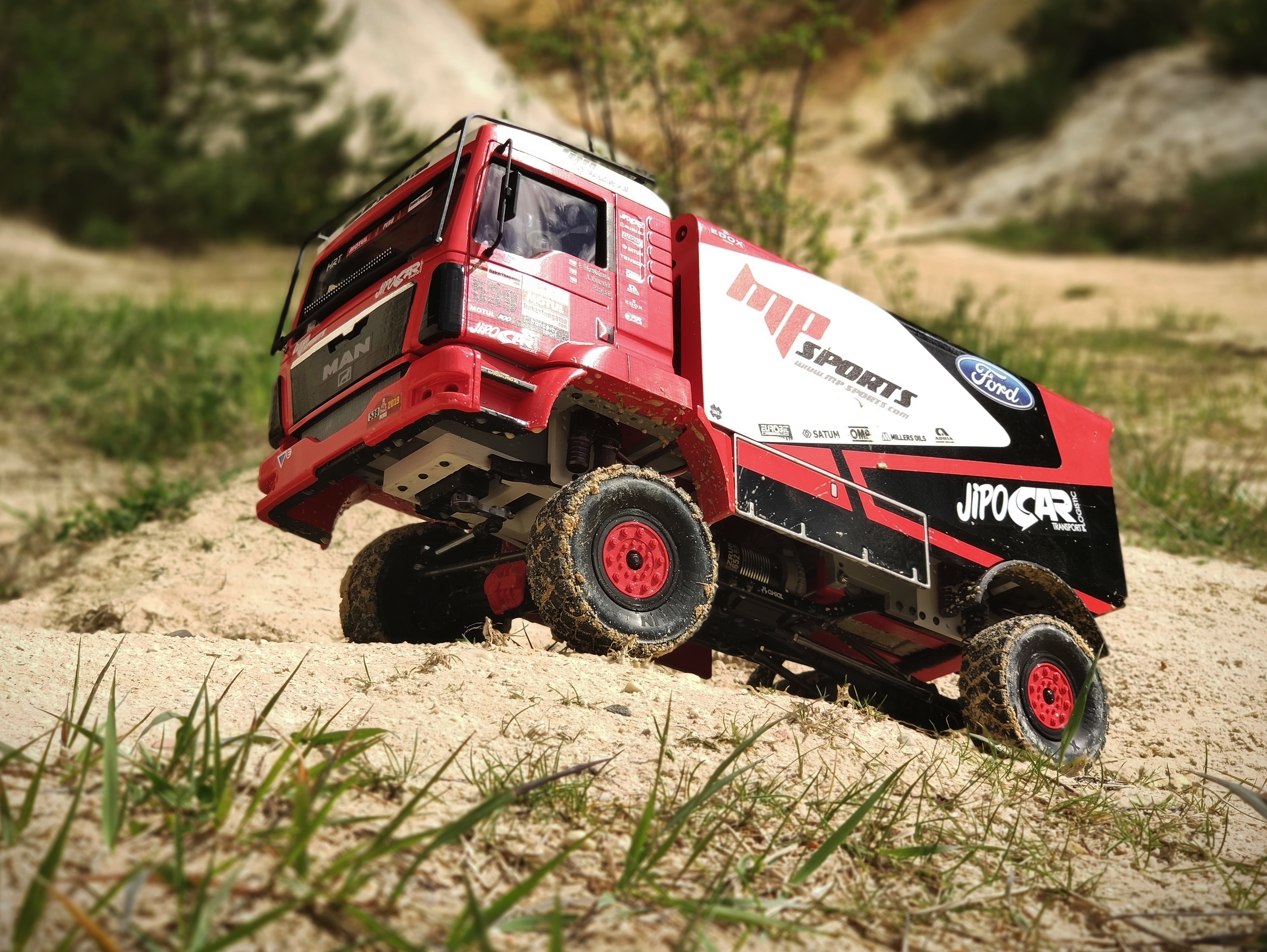 RC Truck MAN 1:12 Dakar 3D Print 313887