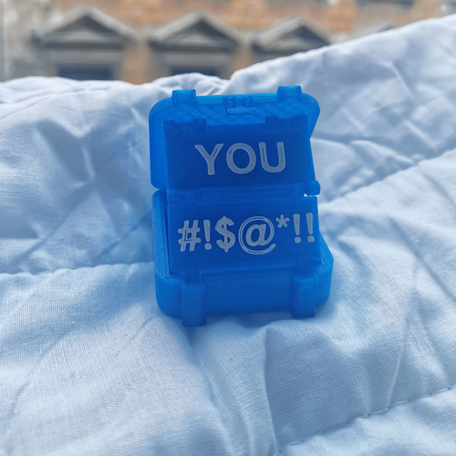 Surprise Message Box 3D Print 313934