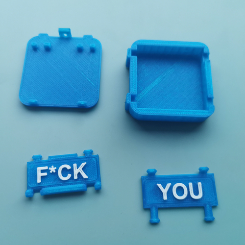 Surprise Message Box 3D Print 313936