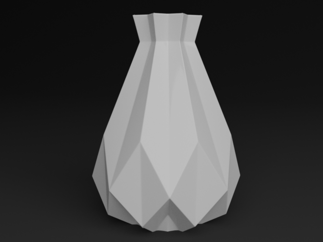 Flower Vase 3D printable model Decoration Print 3D print model 3D Print 313941