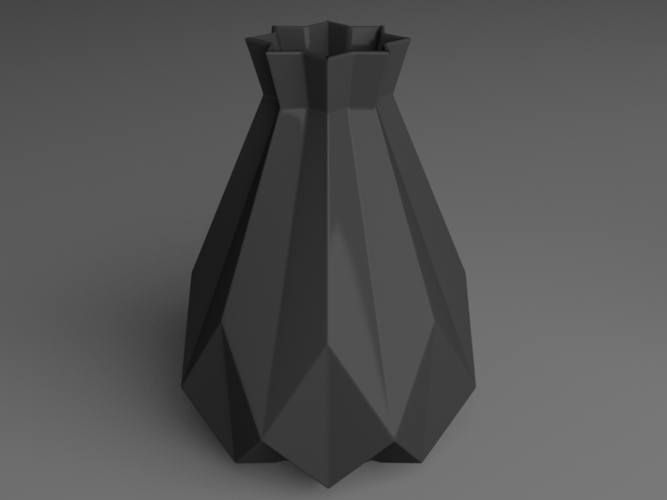 Flower Vase 3D printable model Decoration Print 3D print model 3D Print 313942