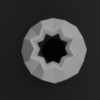 Flower Vase 3D printable model Decoration Print 3D print model - Thumbnail 6