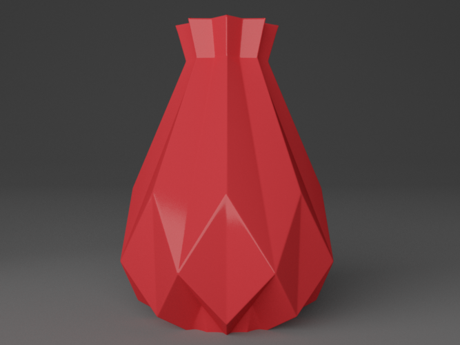 Flower Vase 3D printable model Decoration Print 3D print model 3D Print 313945