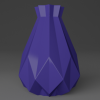 Flower Vase 3D printable model Decoration Print 3D print model - Thumbnail 10