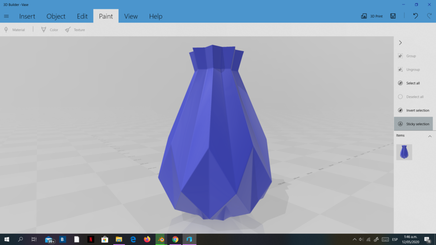 Flower Vase 3D printable model Decoration Print 3D print model 3D Print 313948