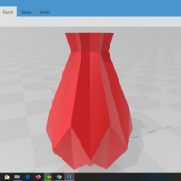 Flower Vase 3D printable model Decoration Print 3D print model - Thumbnail 12