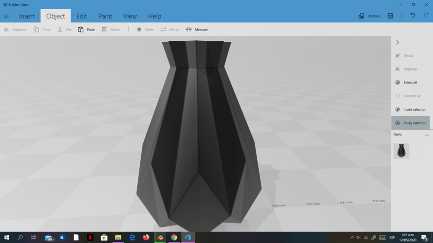 Flower Vase 3D printable model Decoration Print 3D print model 3D Print 313953