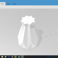 Flower Vase 3D printable model Decoration Print 3D print model - Thumbnail 17